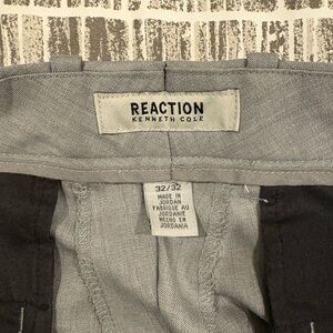 Kenneth Cole Reaction Charcoal Trousers